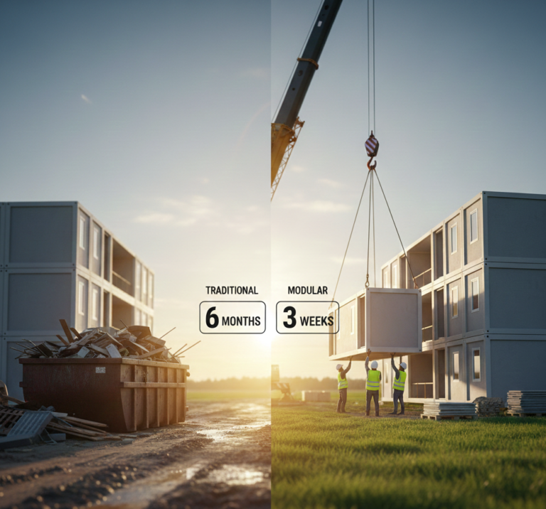 Модульне будівництво: Ключові переваги для успішного майбутнього