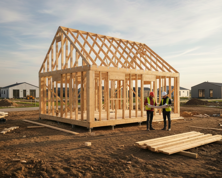 Каркасний будинок своїми руками – переваги та особливості