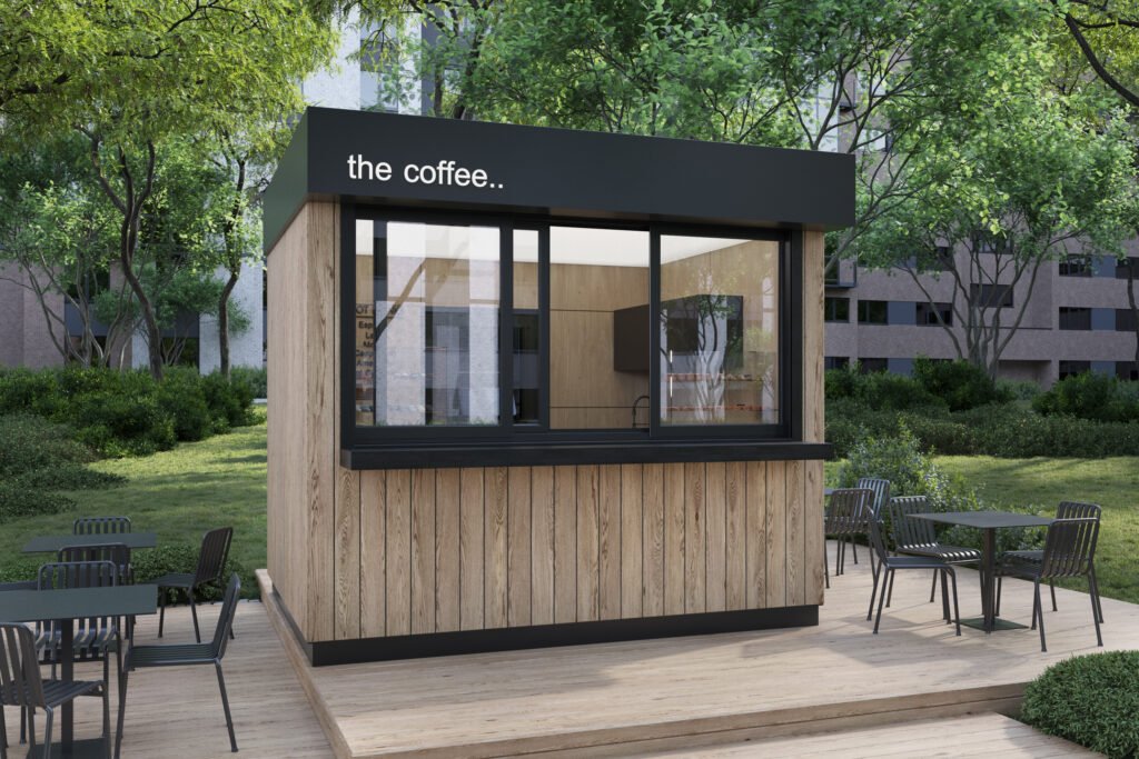Модульний кафе Garden Cafe 1