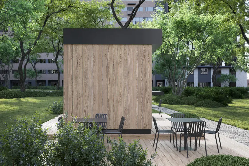 Модульний кафе Garden Cafe 4