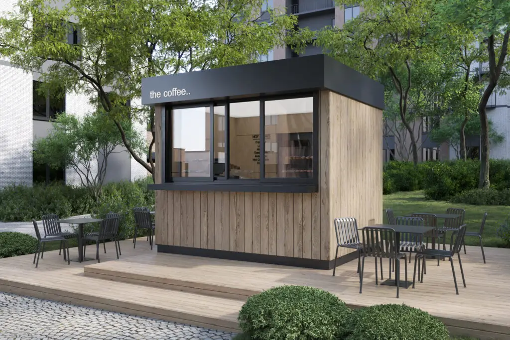 Модульний кафе Garden Cafe 7