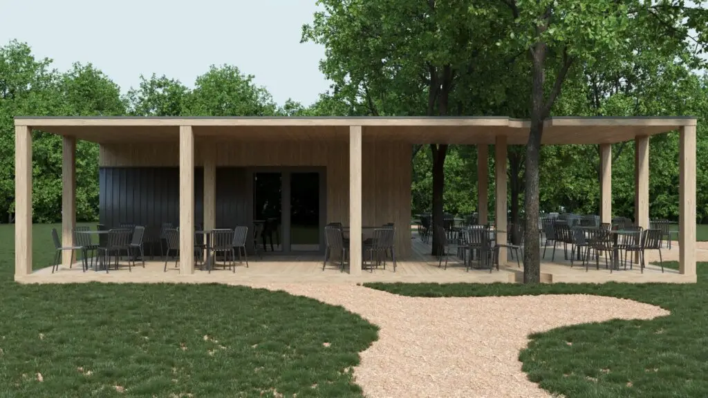 модульне кафе ModWood Cafe 2