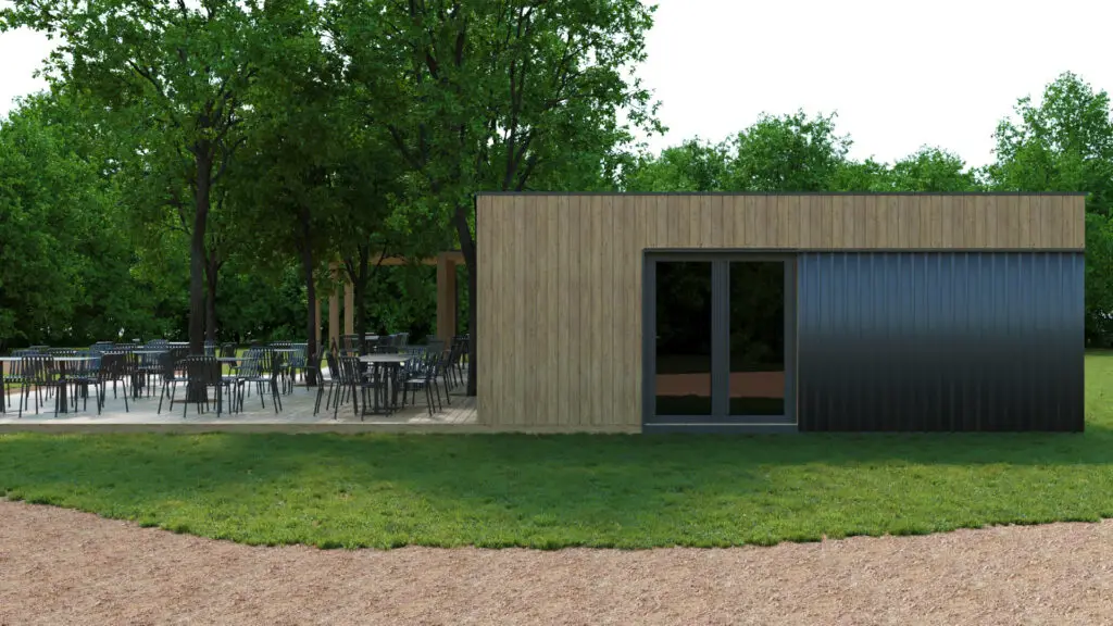 модульне кафе ModWood Cafe - 4