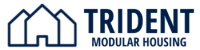 trident modular logo design